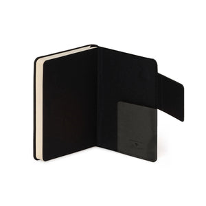 Legami - Liniertes Notizbuch mit monochromem Softcover - Black Suit - Mein Notizbuch