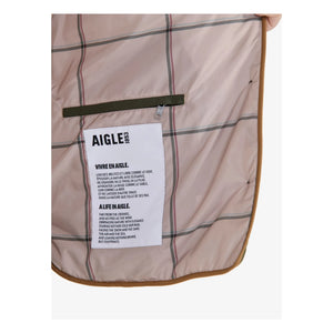Aigle - Wasserabweisende Steppjacke aus recycelten Fasern | Khaki