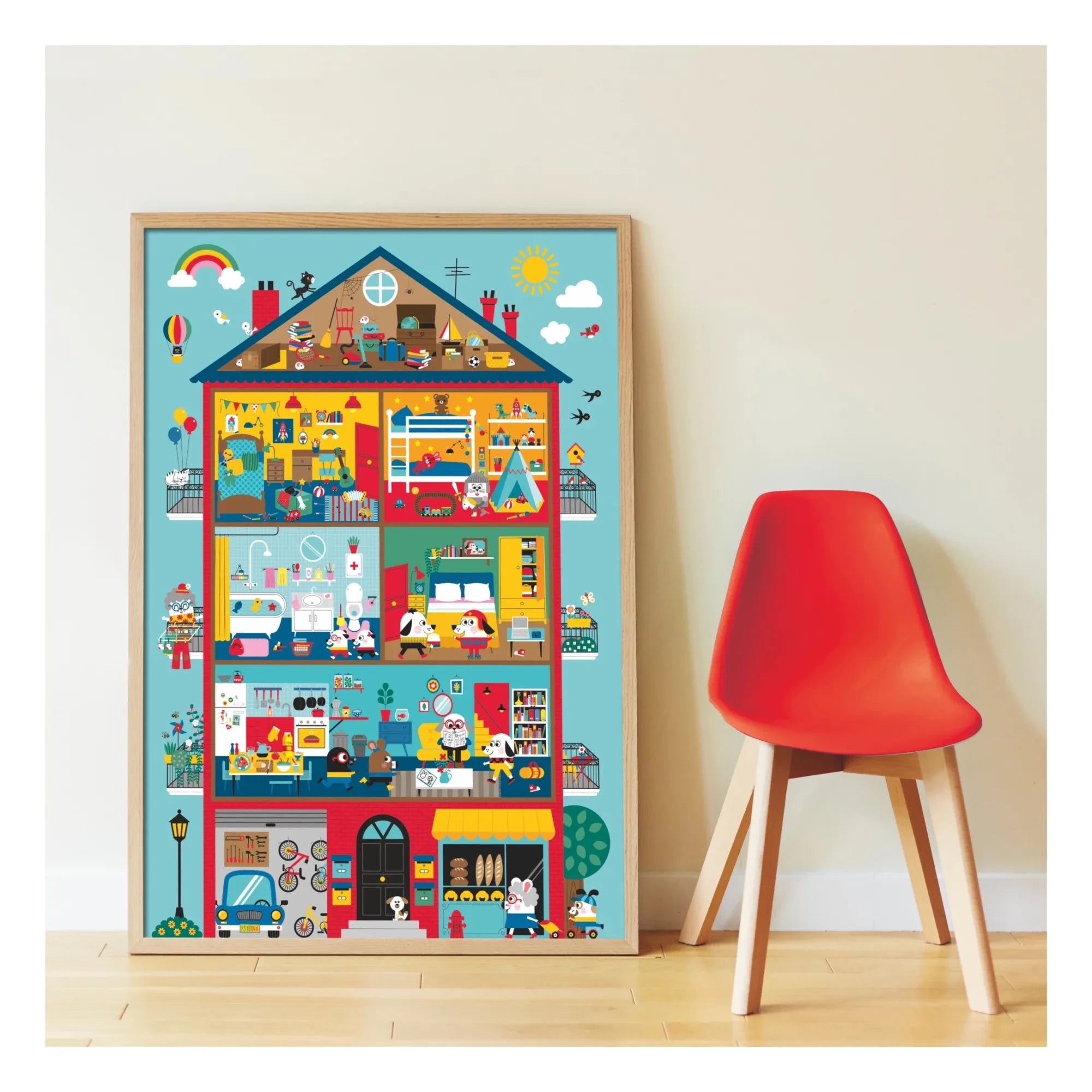 Poppik - Graou Stickerposter