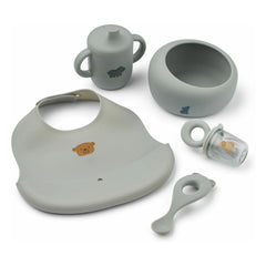 Liewood - Essgeschirr-Set Mileah | Taubenblau