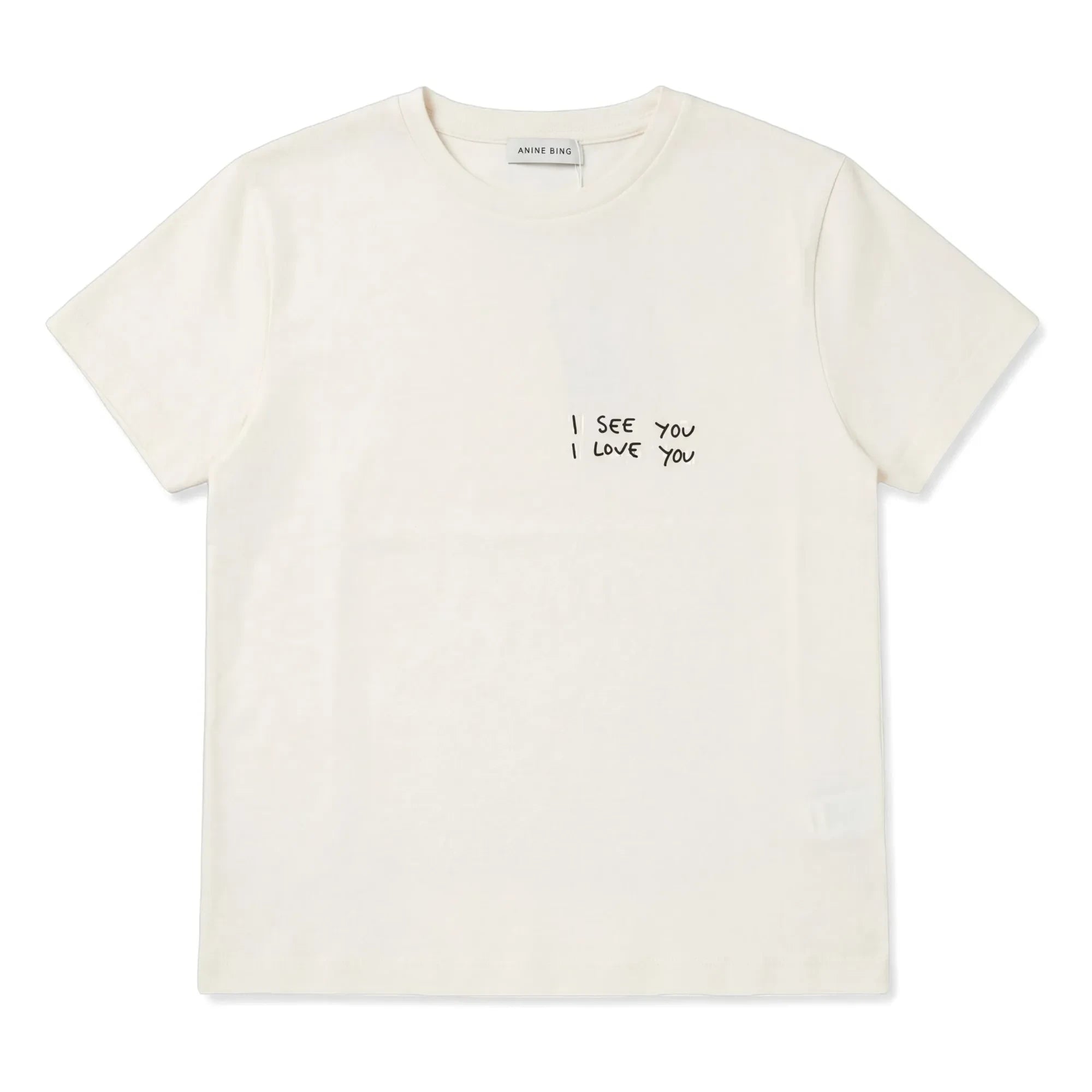 Anine Bing - Shelley T-Shirt | Blassgelb