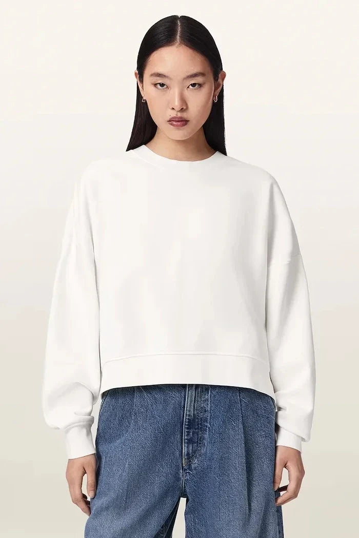 AllSaints kadın pamuklu sweatshirt ESME