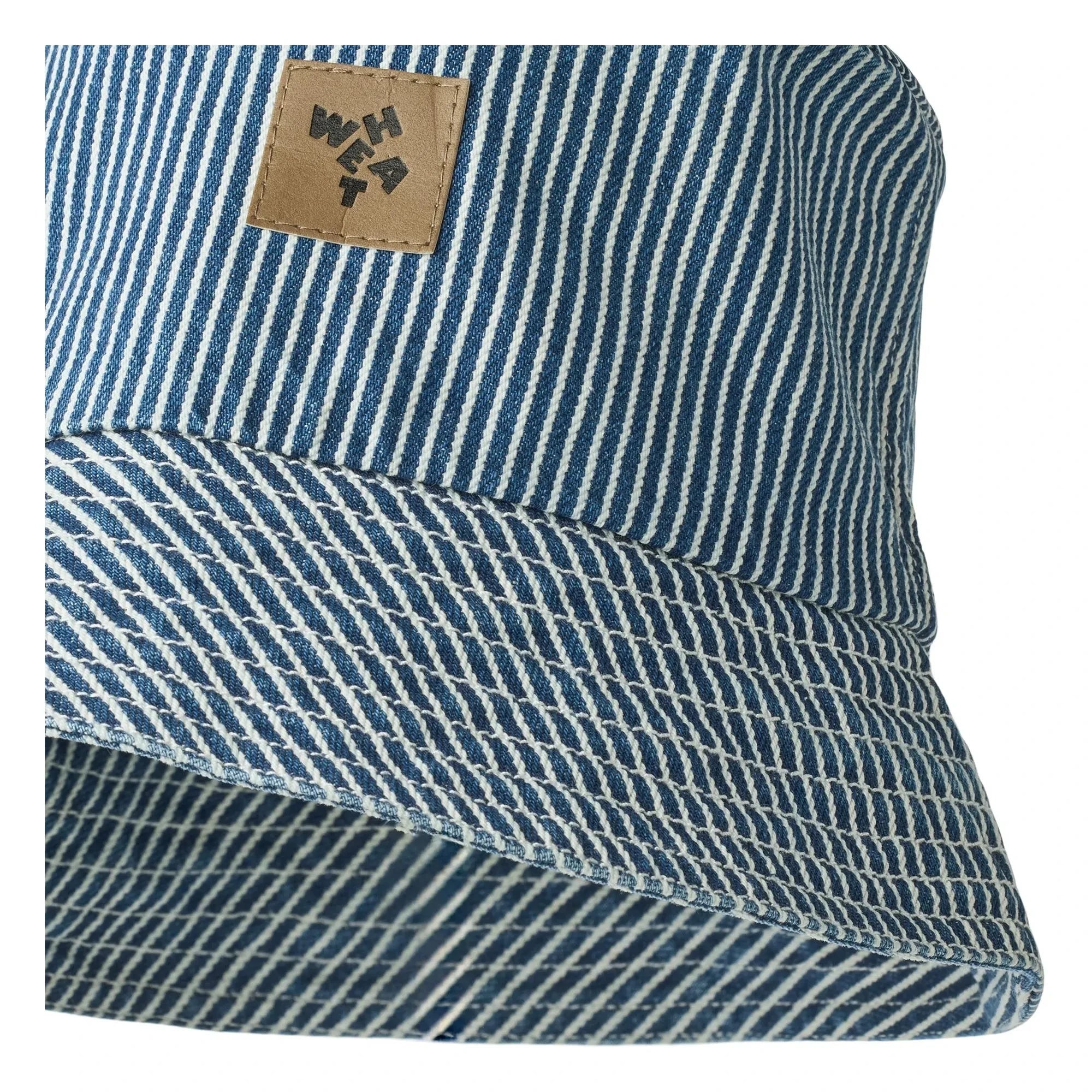Wheat - Bob Charlie Gestreifte Bio-Baumwolle | Blau