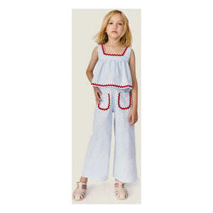 Mipounet - Top Sylvie Vichy | Hellblau