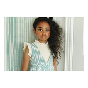 Soor Ploom - Pointelle Eyelet T-Shirt aus Bio-Baumwolle | Beige Rosa