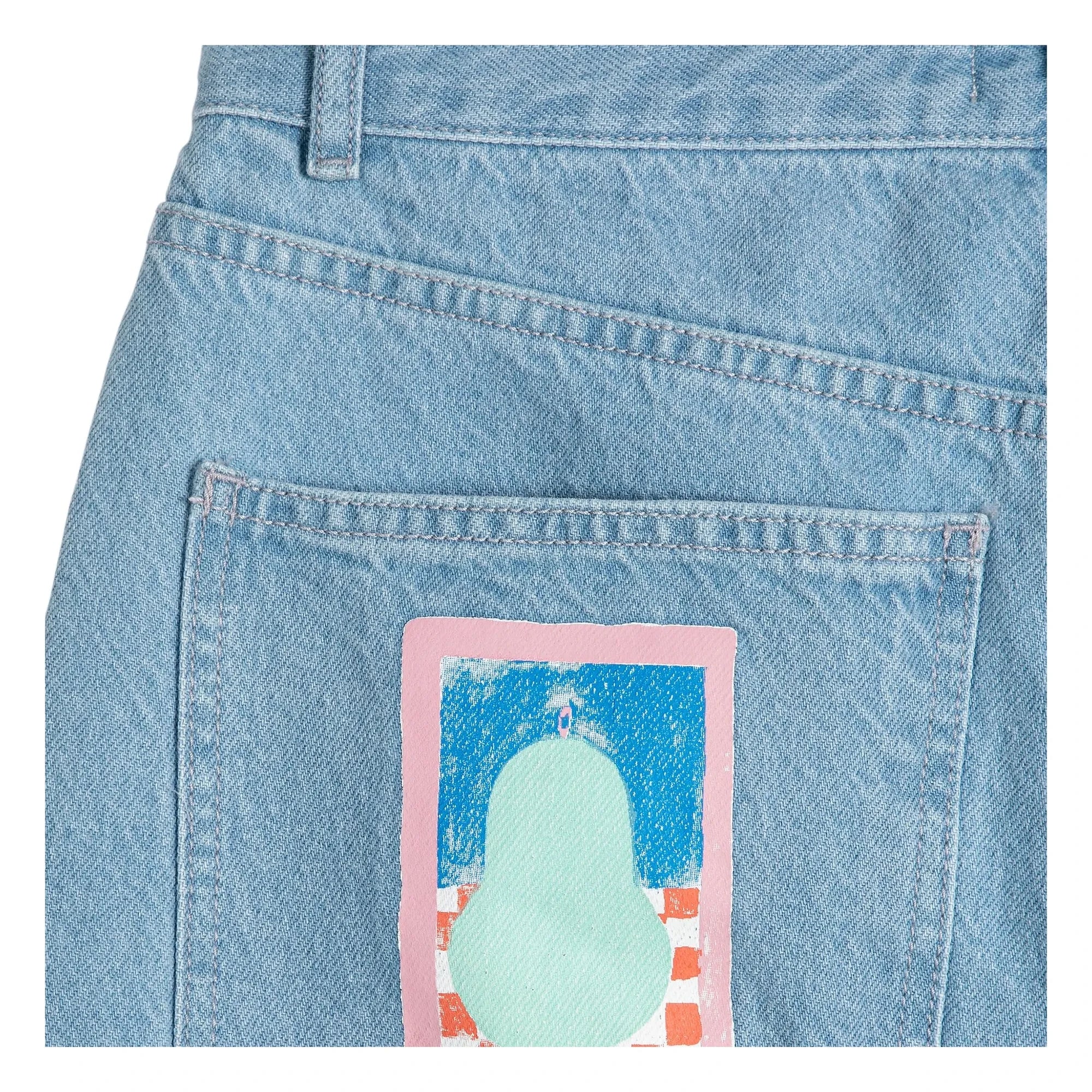 Bobo Choses - Bio-Baumwolle Birnenhose | Hellblau