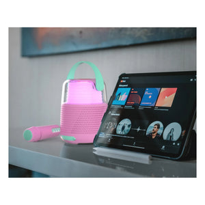 MOB - KS-80 Lautsprecher- und Karaokesystem | Rosa