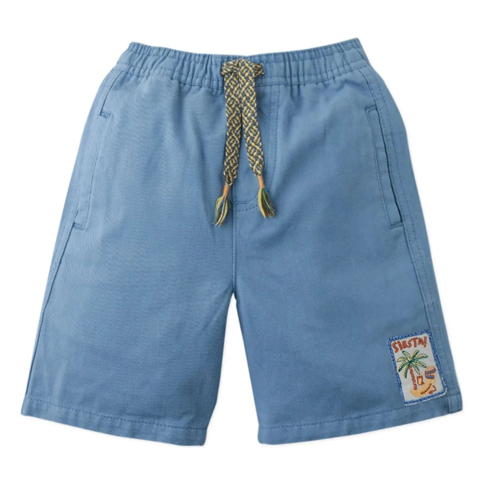 Gingersnaps - Cosmo Banana Bestickte Bermudashorts | Blau