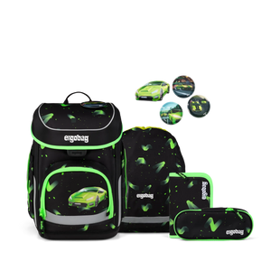 Ergobag - Schulrucksackset cubo Beary Fast Lane