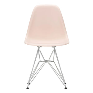 Vitra - DSR Kunststoffstuhl - Chromgestell - Charles & Ray Eames | Hellrosa