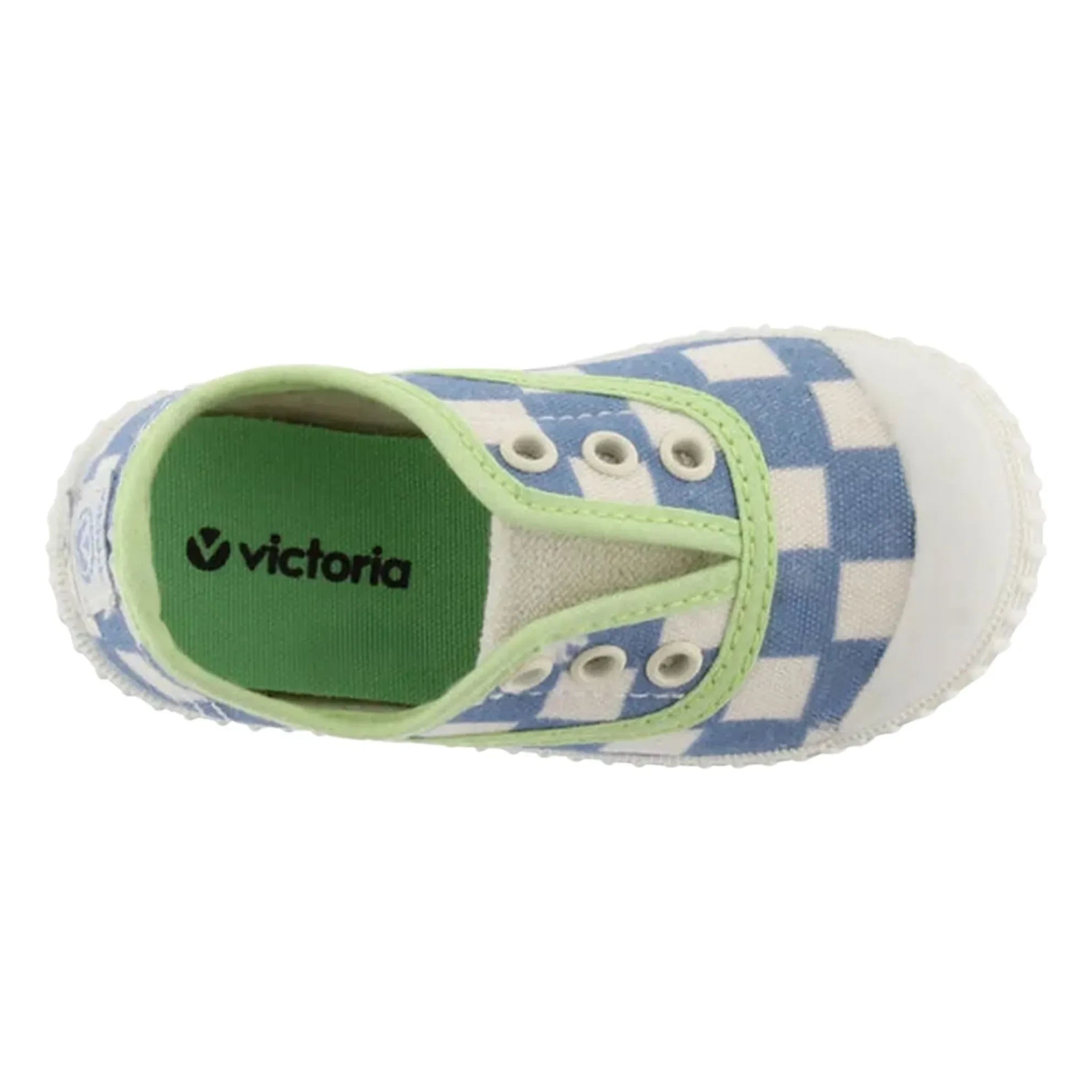 Victoria - Lona Karierte Sportschuhe | Blau