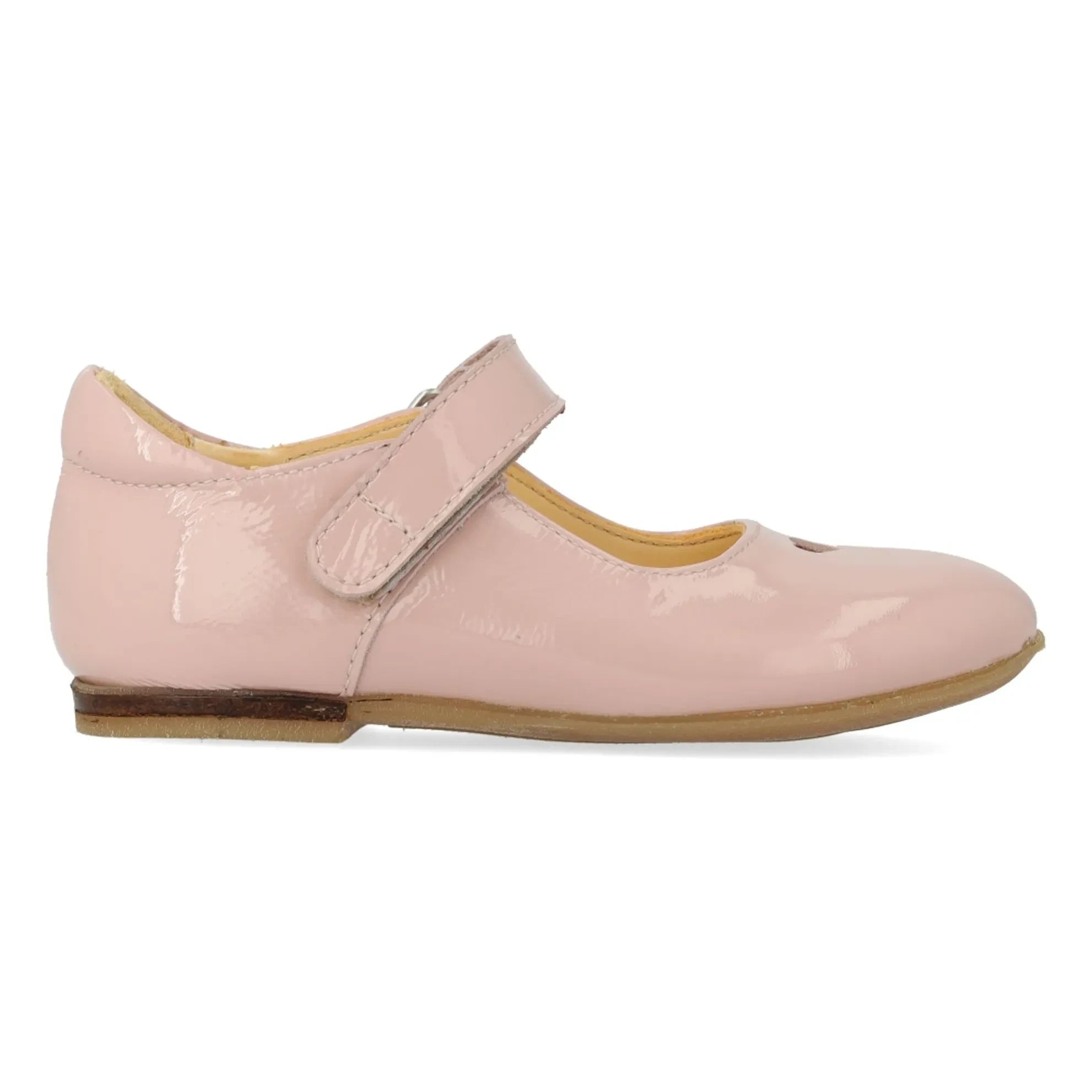 Angulus - Lack-Ballerinas mit Kratzer | Hellrosa
