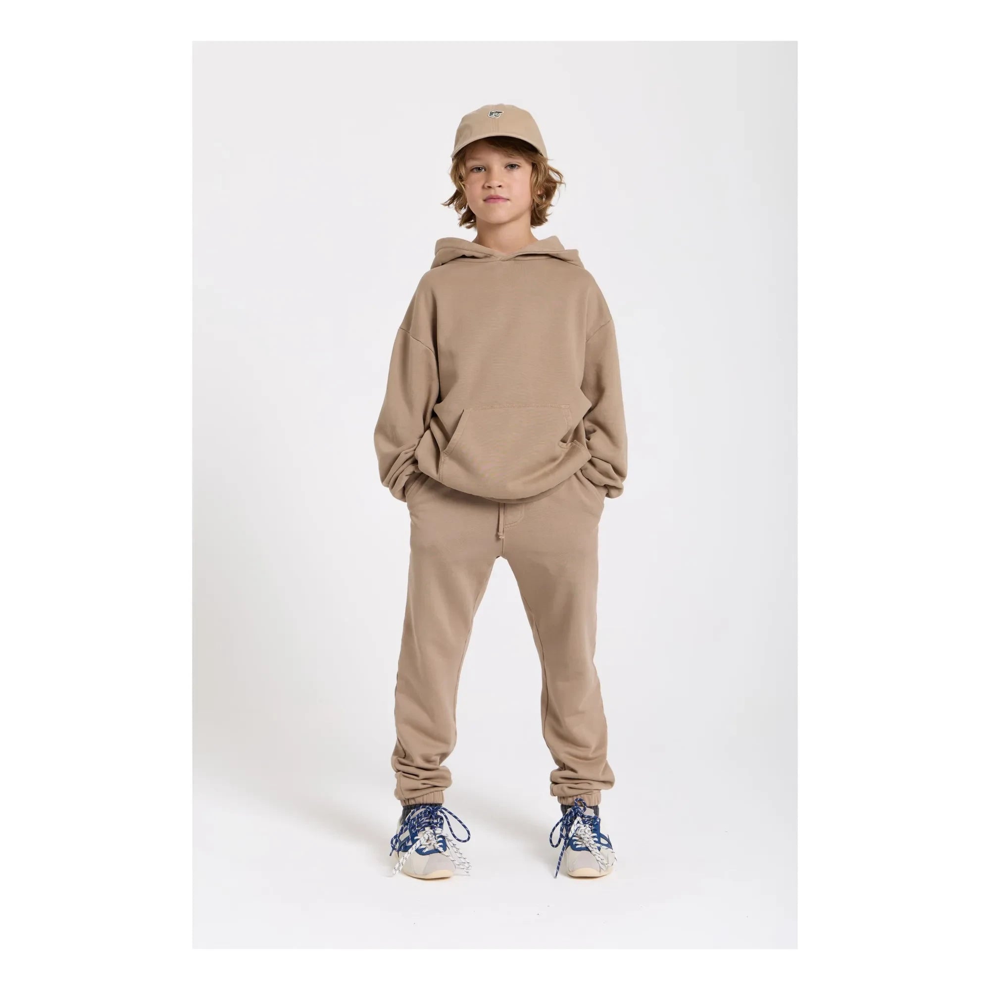 Smallable Kid - Rush Bio-Baumwoll Jogginghose | Taupe Braun