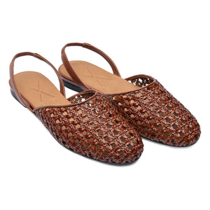 Lachoix - Lucca Slingback Schuhe | Braun