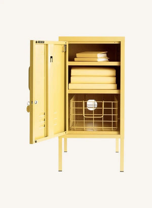 Mustard Made - Kurze Metallkommode | Verblasstes Gelb