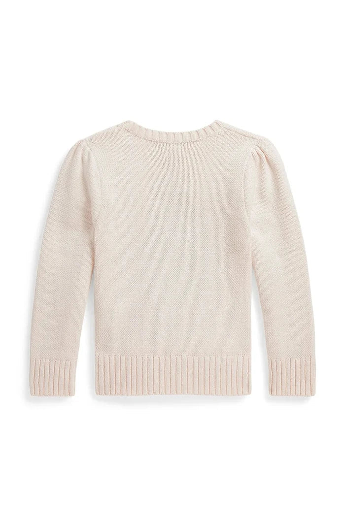 Çocuklar için pamuklu Polo Ralph Lauren kazak