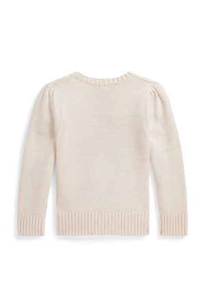Çocuklar için pamuklu Polo Ralph Lauren kazak