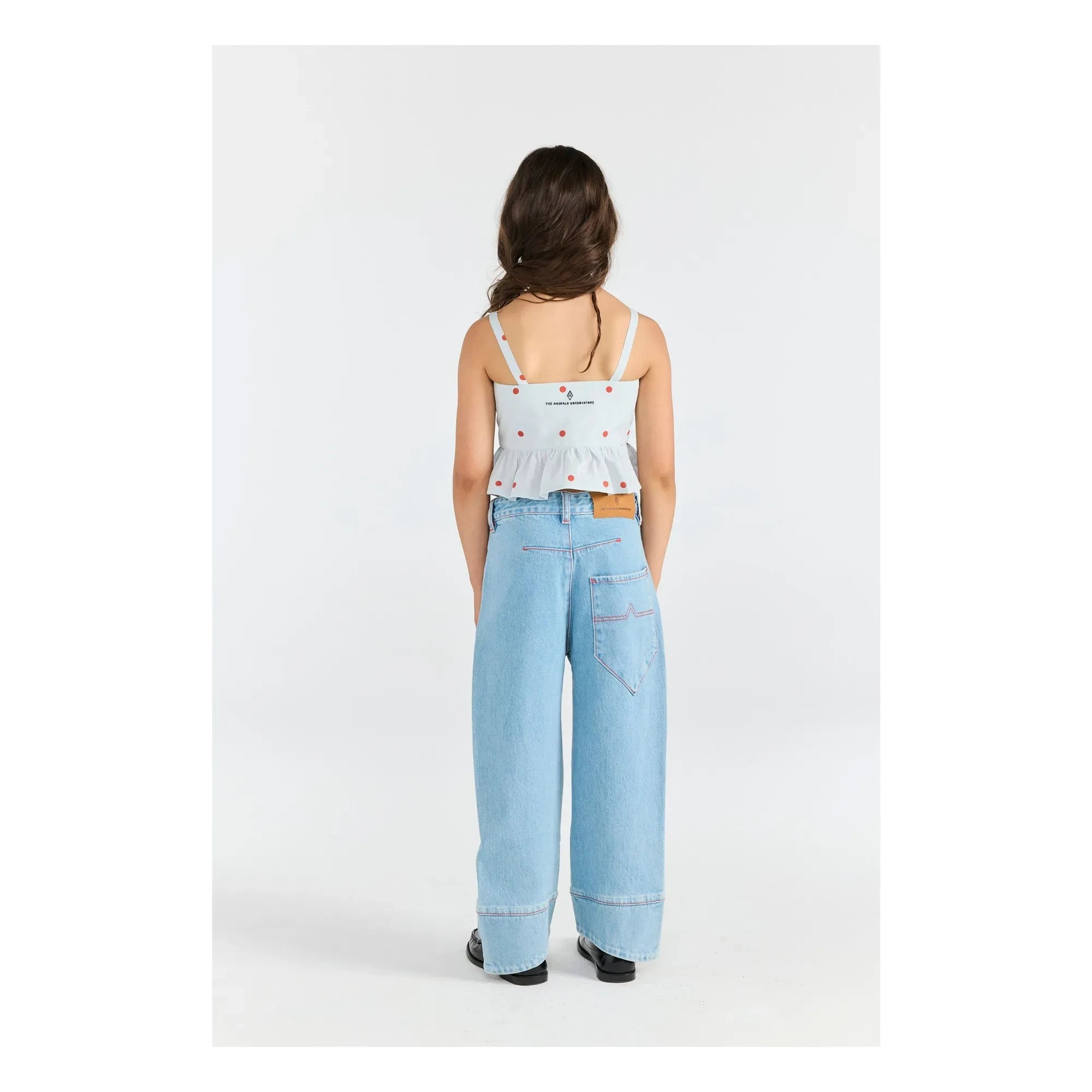 The Animals Observatory - Loon Bio-Baumwoll-Jeans | Hellblau