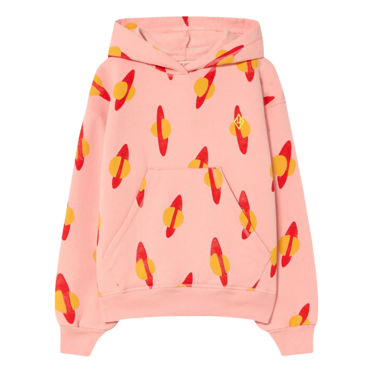The Animals Observatory - Beaver Planet Kapüşonlu Sweatshirt | Pembe
