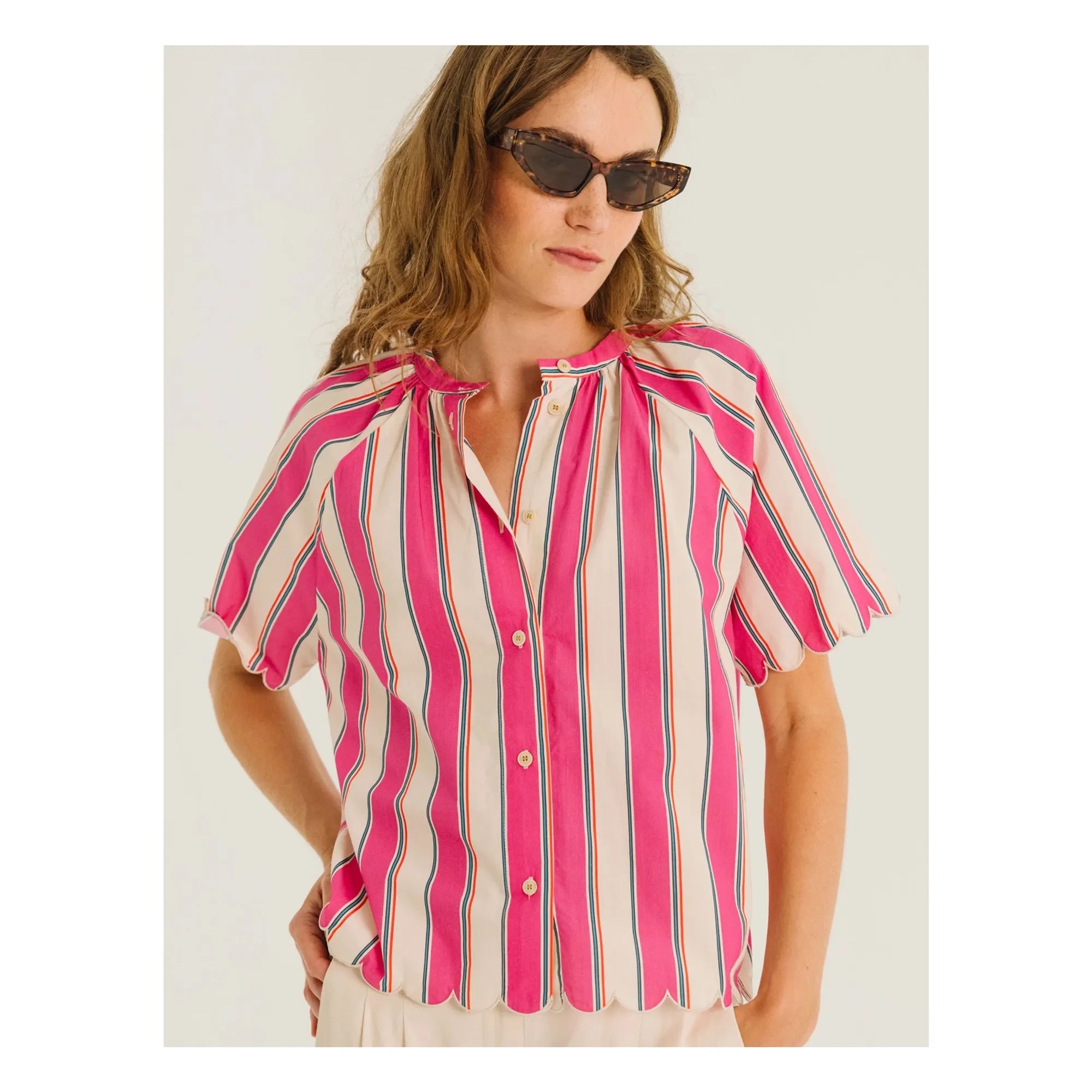 Tinsels - Elsa Bluse | Rosa