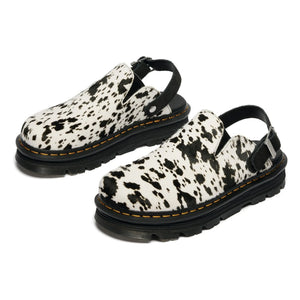 Dr Martens - Zebzag Dalmatian Pantoletten | Weiß