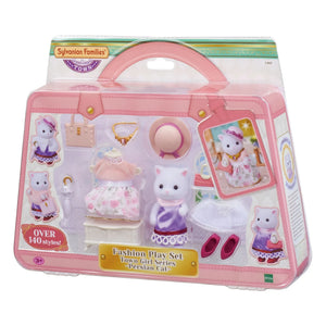 Sylvanian Families - Modekoffer und große Schwester Perserkatze
