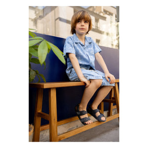 Louis Louise - Denim Bermuda Soho Hawaii | Hellblau