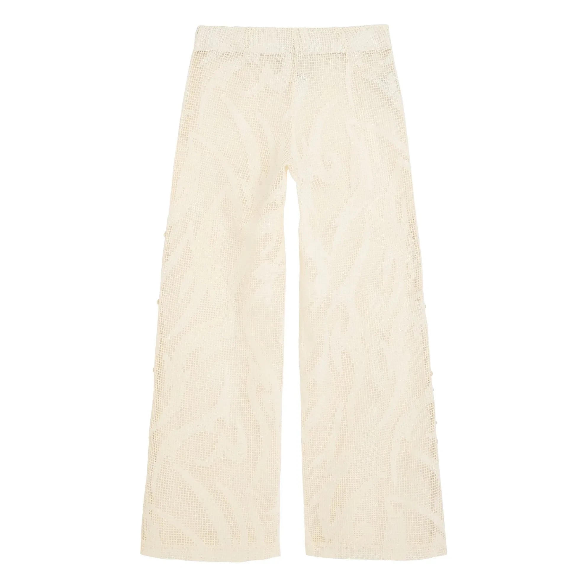 OAS - Tribalo Tavon Häkelhose | Ecru
