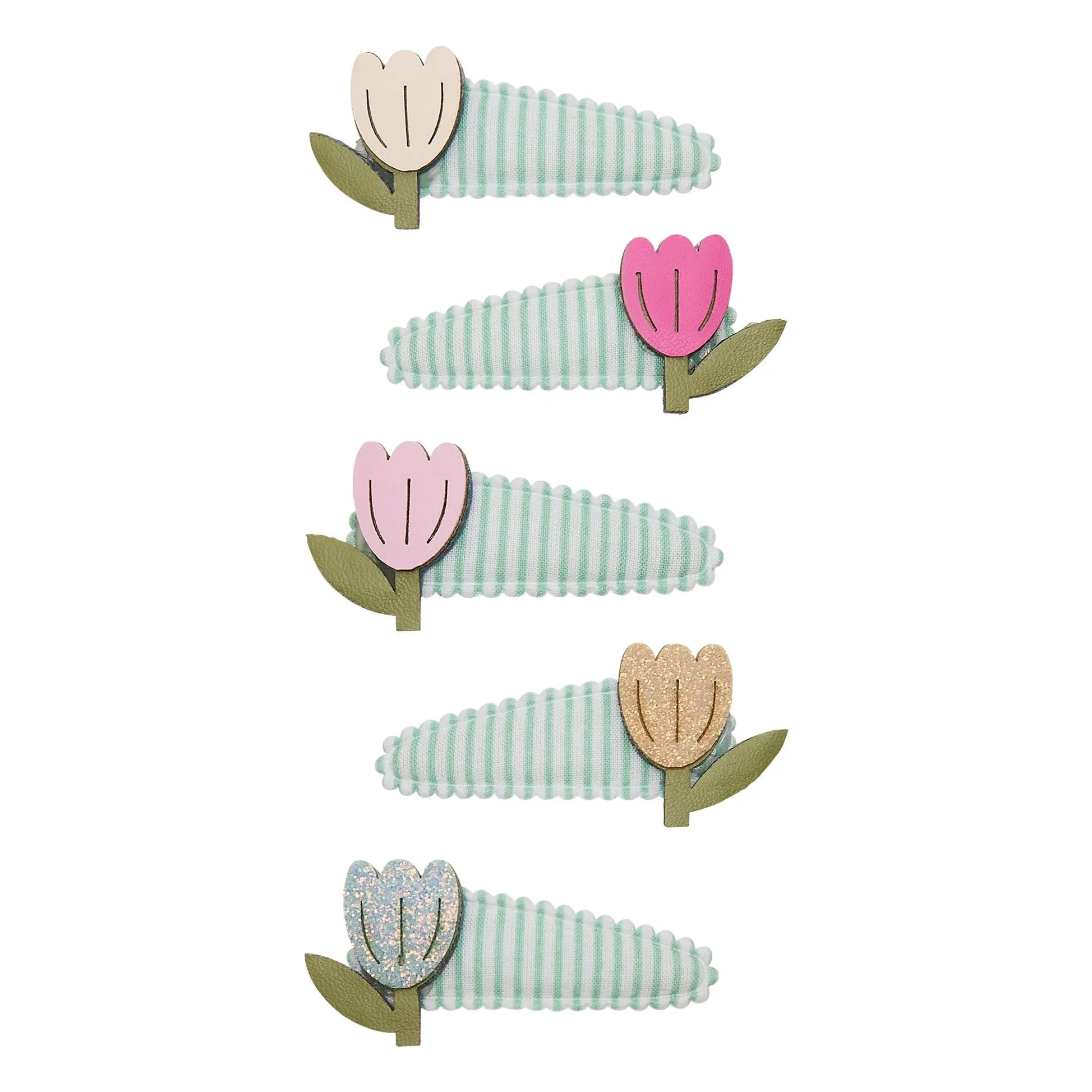 Mimi & Lula - 5er-Set Tulpen-Haarspangen | Türkis