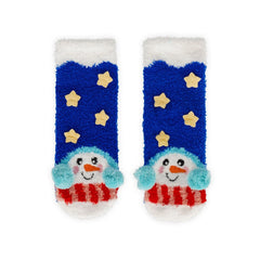 Legami - Kinder Weihnachts-Slipper-Socken Schneemänner - Perfekte Passform!