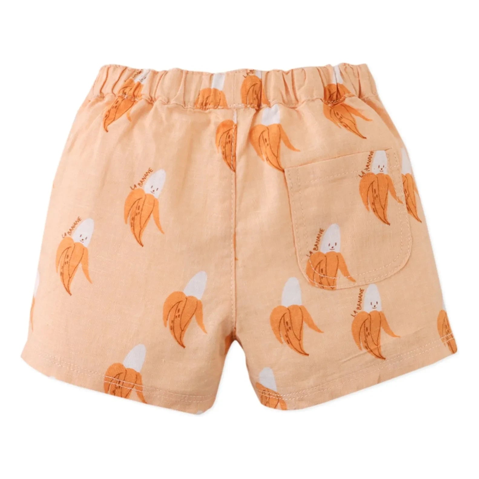 Gingersnaps - Thomas Bananen-Leinenshorts | Orange