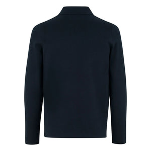 Samsoe Samsoe - Guna Polo-Cardigan | Navy