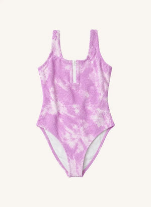 Lison Paris - Taha'a Batik-Muster Einteiler | Mauve
