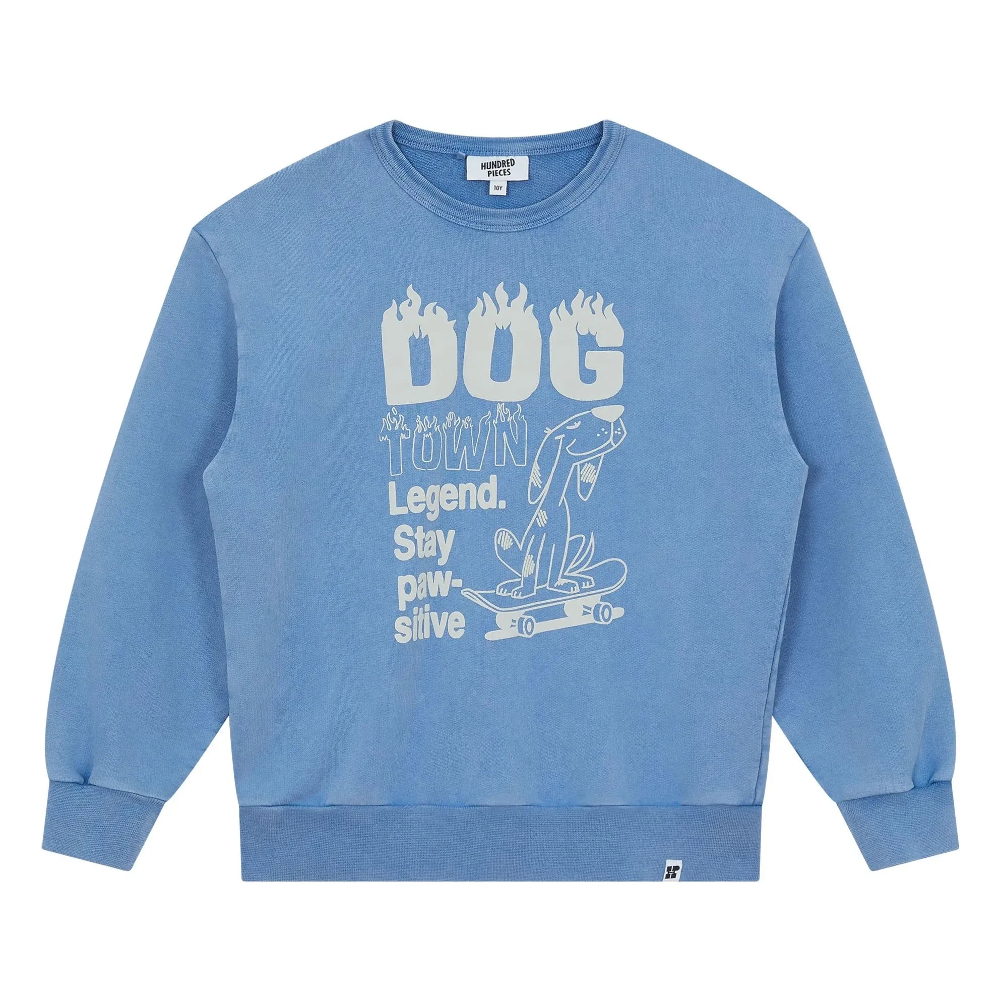 Hundred Pieces - Sweat Ryde God Town Bio-Baumwolle | Marineblau