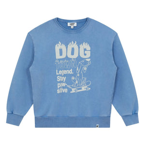 Hundred Pieces - Sweat Ryde God Town Bio-Baumwolle | Marineblau