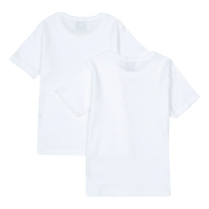 Petit Bateau - 2er-Set Bio-Baumwoll-T-Shirts | Weiß