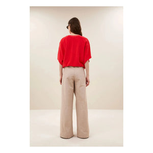 By Bar - Nuki T-Shirt | Rot