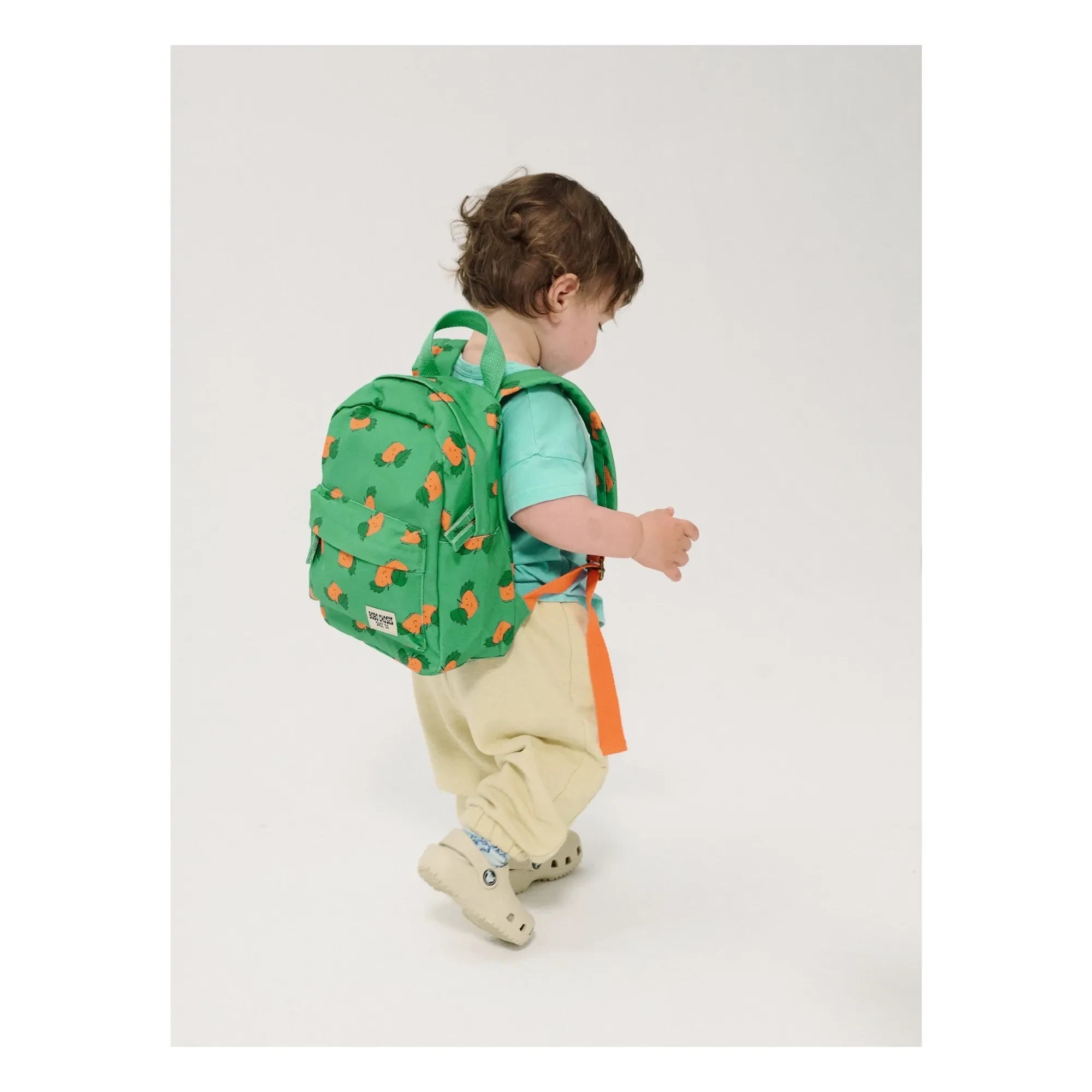 Bobo Choses - Orangener Rucksack | Grün
