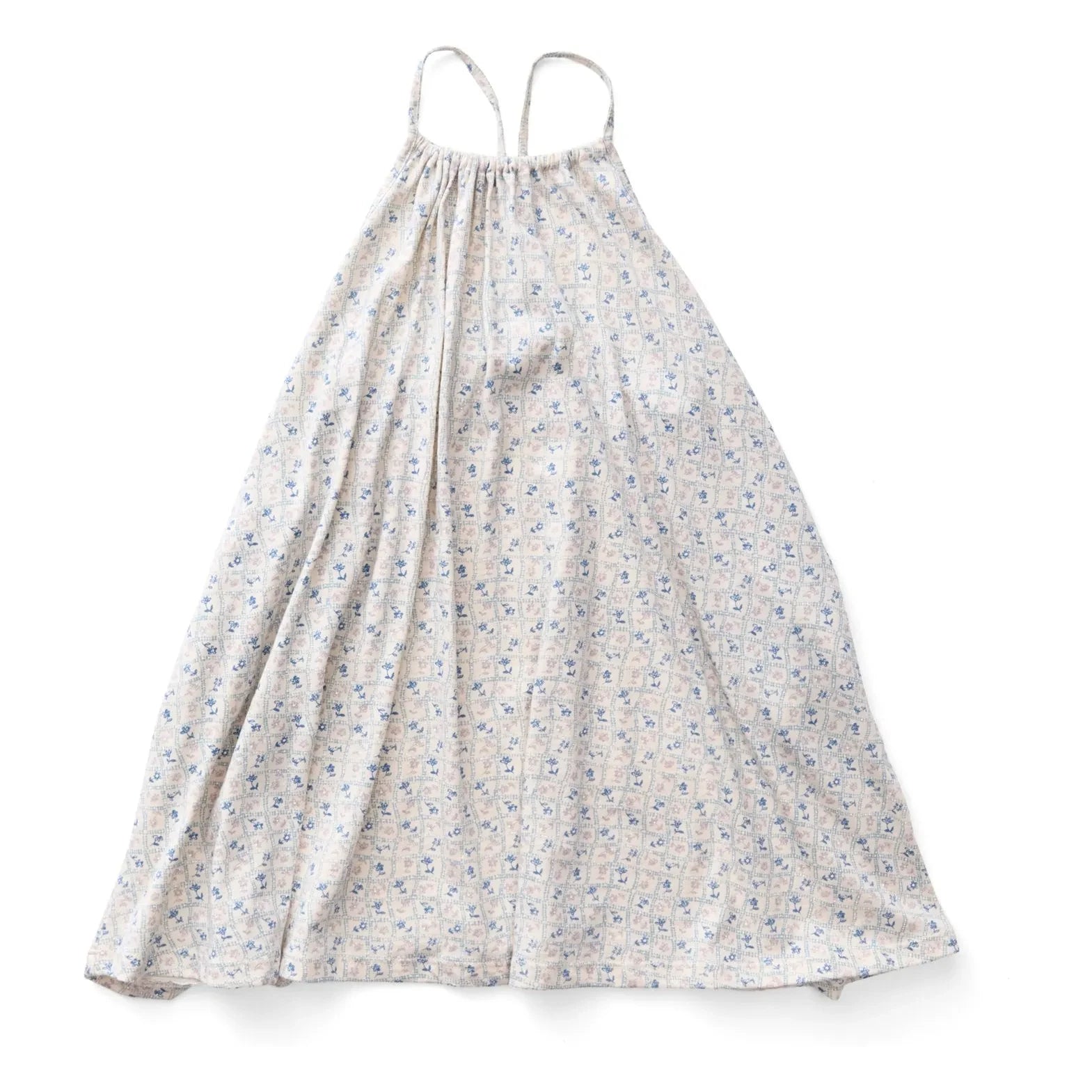 Soor Ploom - Loop Fleurie Kleid aus Bio-Baumwolle | Ecru