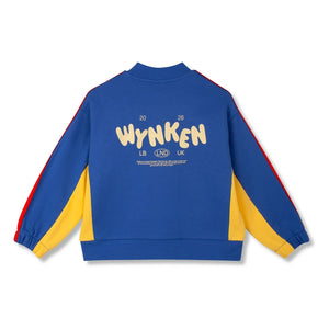 Wynken - Bio-Baumwolle Kontrast Bomberjacke | Dunkelblau