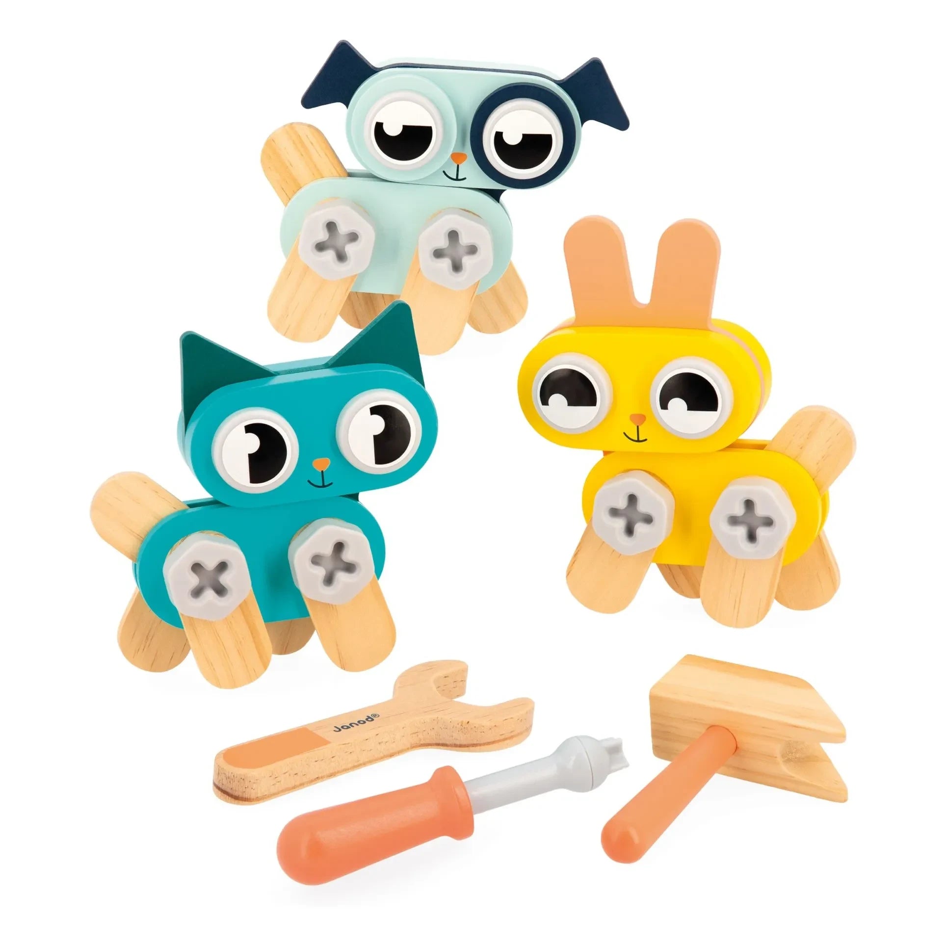 Janod - Kleine DIY-Tiere