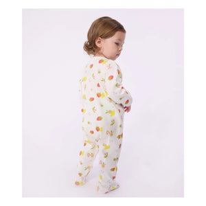 Petit Bateau - Strampler Früchte | Ecru