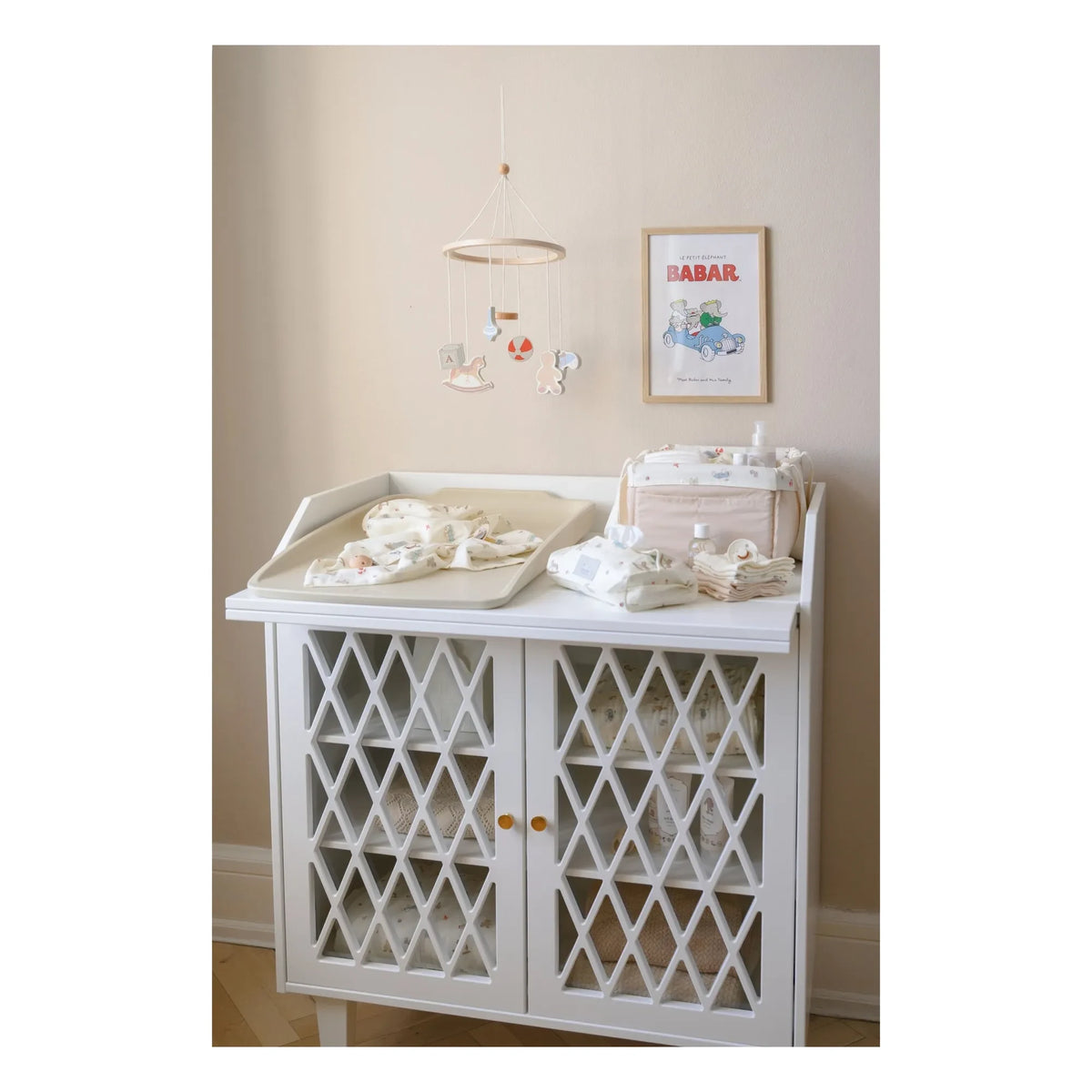 Cam Cam - Vintage Toys Fach-Organizer | Beige