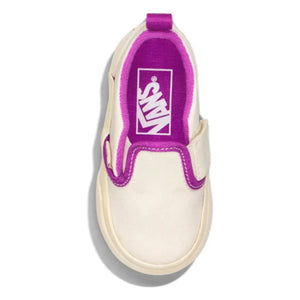 Vans - Glitzer Baby Slip-On Sneaker | Weiß