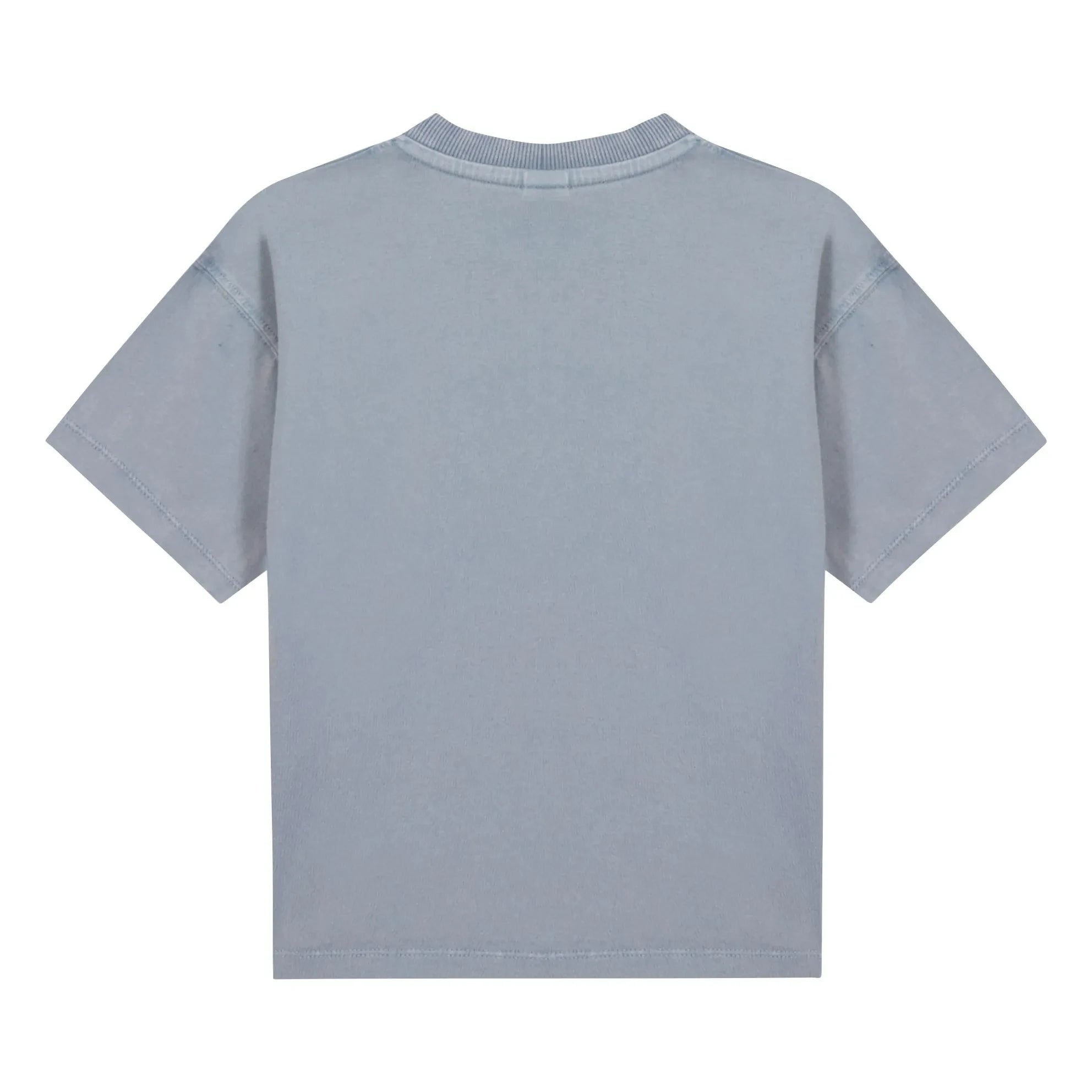 Bonton - Nixon Star Taschen-T-Shirt | Grau-Blau