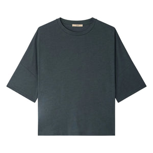 Sessùn – T-Shirt Dorel | Grau-Blau