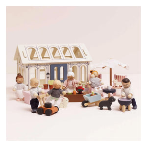 Le Toy Van - Veranda und Gemüsegarten für ein Puppenhaus