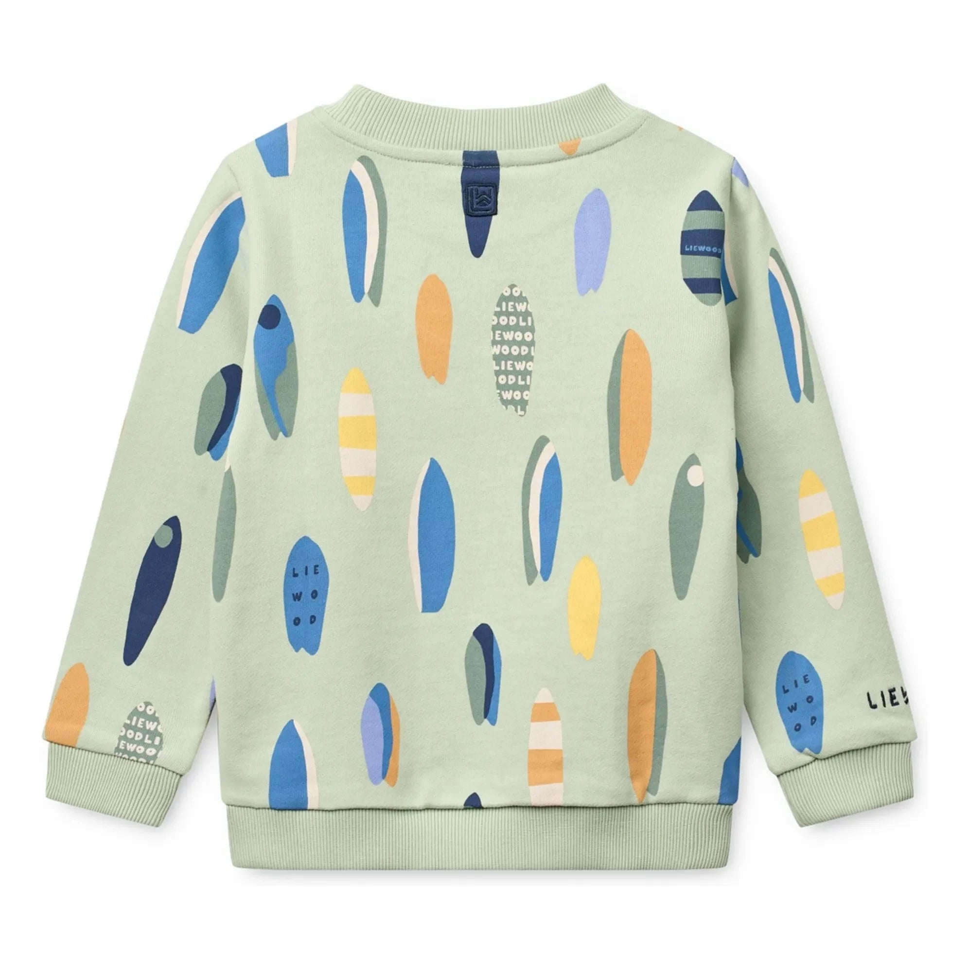 Liewood - Thora Surf Sweatshirt aus Bio-Baumwolle | Mandelgrün