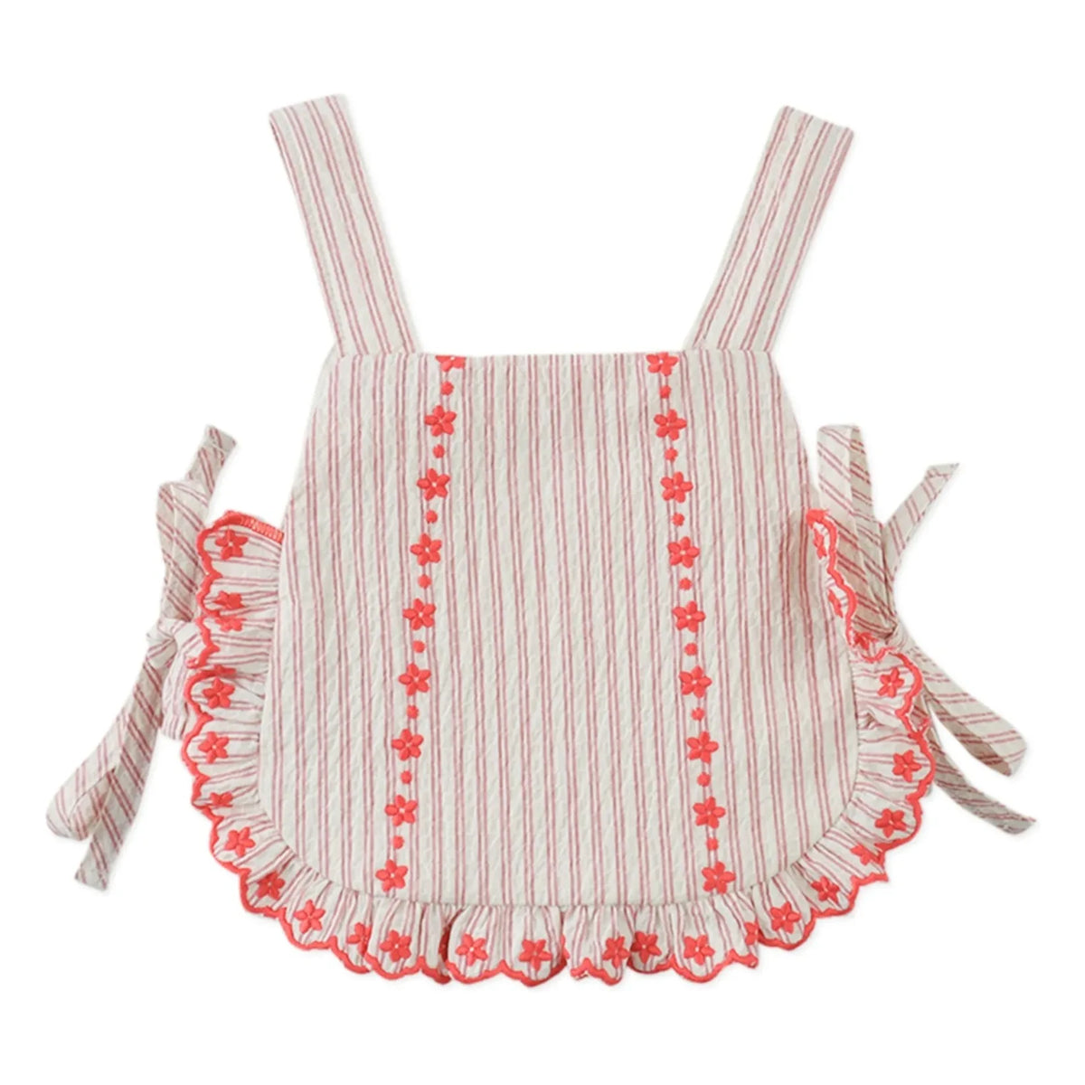 Gingersnaps - Juria Rüschen-Top und Shorts-Set | Rot