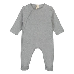 Gray Label - Neugeborenen-Schlafanzug aus Bio-Baumwolle | Grau